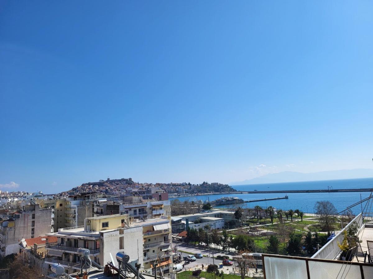 Roof Garden-Studio Apartment Kavala Exterior foto